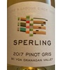 Sperling Vineyards Pinot Gris 2017