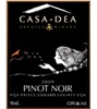 Casa-Dea Estates Winery Pinot Noir 2009