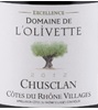 Domaine De L'olivette Excellence Chusclan 2012