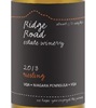 Ridge Road Estate Winery Riesling 2012