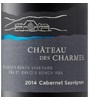 Château des Charmes St. Davids Bench Vineyard Cabernet Sauvignon 2014