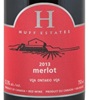 Huff Estates Winery Merlot 2017