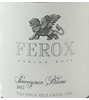 Ferox Winery Sauvignon Blanc 2016