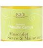 Moulin Camus Sèvre Et Maine Sur Lie H&B Vignerons Muscadet 2012