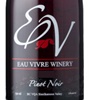 Eau Vivre Winery and Vineyards Pinot Noir 2008
