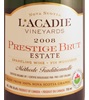 L'Acadie Vineyards Prestige Brut Sparkling Wine 2010