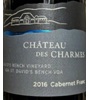 Château des Charmes St. David's Bench Vineyard Cabernet Franc 2007