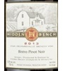 Hidden Bench Winery Bistro Pinot Noir 2013