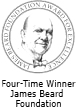 Four-Time Winner James Beard Foundation