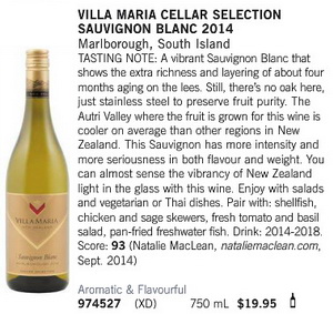 Villa Maria Sauv Blanc