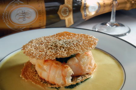 Langoustines feuillantines au sesame J.-M. CURIEN  7