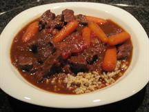 Cabernet Beef Stew with Hoisin Sauce