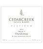 CedarCreek Estate Winery Platinum Block 5 2013