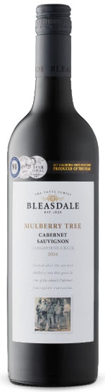 Bleasdale mulberry tree discount cabernet sauvignon 2019