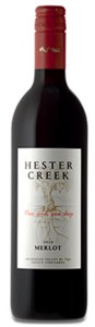 Hester Creek Estate Winery Selected Barrels Merlot 2020