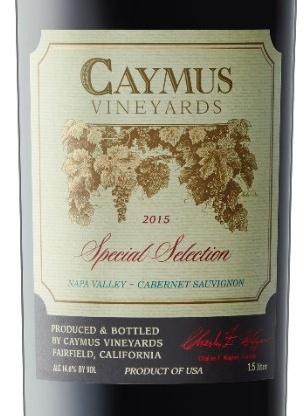 Caymus Special Selection Cabernet Sauvignon 2015 Expert Wine