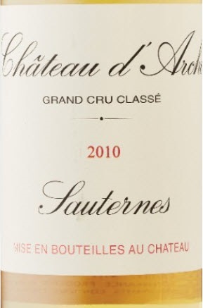 Ch teau d Arche 2010 Expert Wine Review Natalie MacLean