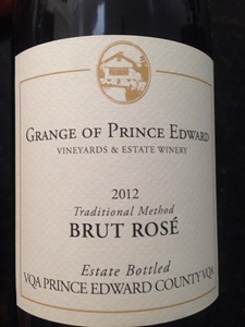 Grange of Prince Edward Brut Rose 2012