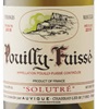 Vins Auvigue Solutré Pouilly-Fuissé 2018