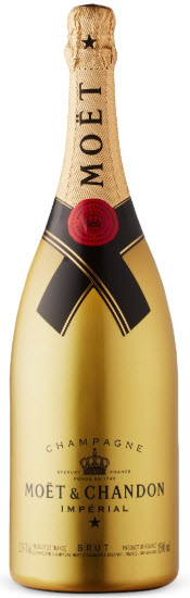 Moet & Chandon Brut Imperial Gold Bottle Limited Edition