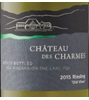 Château des Charmes Old Vines Riesling 2015