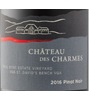 Château des Charmes Paul Bosc Estate Vineyard Pinot Noir 2016