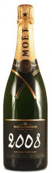 1 bottle Champagne MOËT & CHANDON Brut Grand Vintage 200…