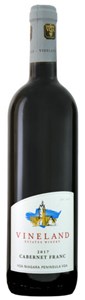 Vineland Estates Winery Cabernet Franc 2010