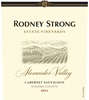 Rodney Strong Wine Estates Cabernet Sauvignon 2012