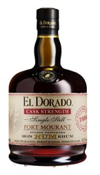 El Dorado Cask Strength Single Still Port Mourant Rum