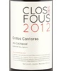 Clos Des Fous Grillos Cantores Cabernet Sauvignon 2012