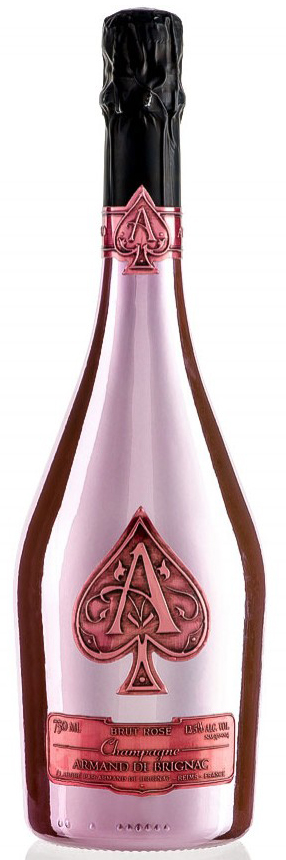 Champagne Armand de Brignac Brut Rose, velvet bag, 750 ml Armand de Brignac  Brut Rose, velvet bag – price, reviews