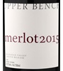 Upper Bench Estate Winery Estate Grown Merlot 2017