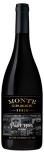 Monte Creek Ranch and Winery Pinot Noir Reserve 2019