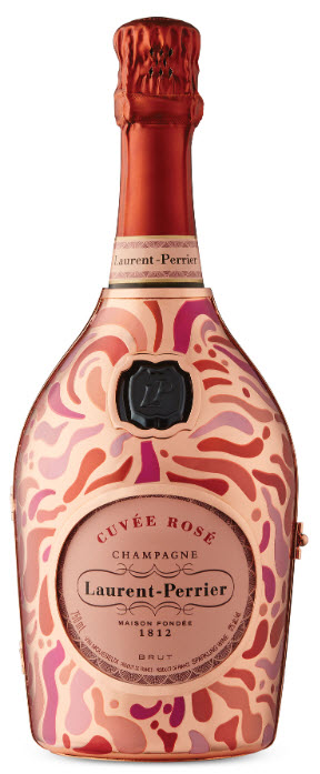 Laurent-Perrier Metal Jacket Petals Edition Brut Cuvée Rosé