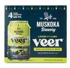 Muskoka Brewery Veer Lager with Lime Non-alcoholic Beer