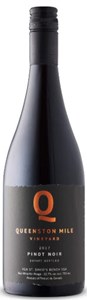 Queenston Mile Vineyard Pinot Noir Unfiltered 2017