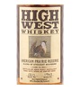 High West American Prairie Reserve Unchill Filtered Whiskey