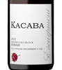 Kacaba Vineyards Proprietor's Block Syrah 2013