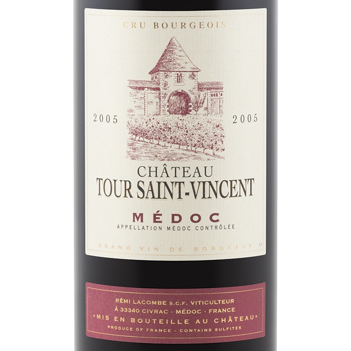 Château Tour Saint-Vincent Blend - Meritage 2005 Expert Wine Review ...