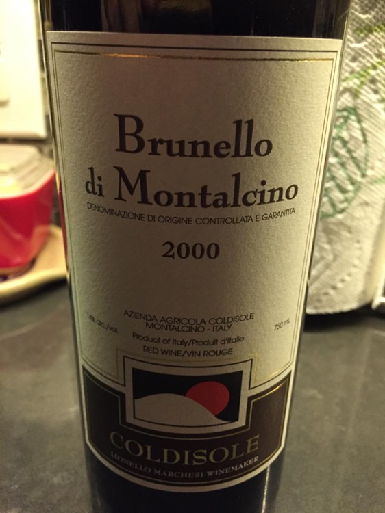 Coldisole Brunello Di Montalcino Brunello 2000 Expert Wine Review ...