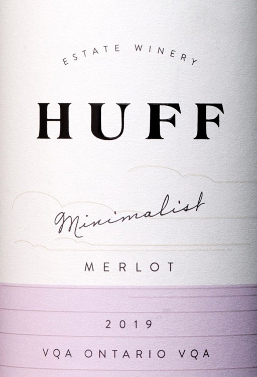 2022 Minimalist Merlot - Huff Estates Inn & Winery - Prince Edward County