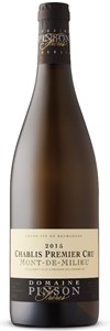 Domaine Pinson Frères Mont De Milieu Chablis 2015