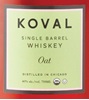 Koval Single Barrel Oat Whiskey