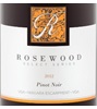 Rosewood Estates Winery & Meadery Select Series Pinot Noir 2012