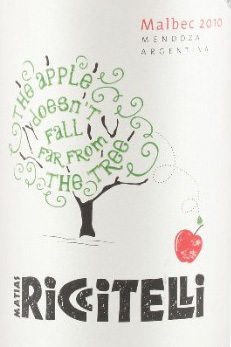 malbec apple tree riccitelli far fall matias doesn 2010 wine label review reviews doesnt