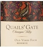 Quails' Gate Estate Winery Old Vines Reserve Foch 2009