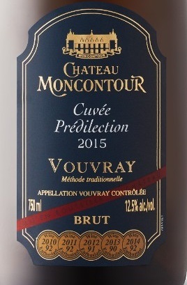 Château Moncontour Cuvée Prédilection Brut Vouvray 2015 Expert Wine ...