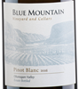 Blue Mountain Vineyard and Cellars Pinot Blanc 2016