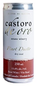 Castoro de Oro Pinot Duetto Rosé Can